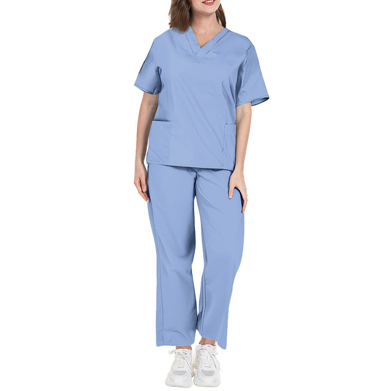 Medical Lab Uniform - ชุดจ็อกเกอร์ผู้หญิง ชุดสวยงาม ชุดสครับคุณภาพสูง ชุดสครับผ่าตัดสำหรับผู้หญิง อุปกรณ์ชุดพยาบาล ชุดทำงาน
