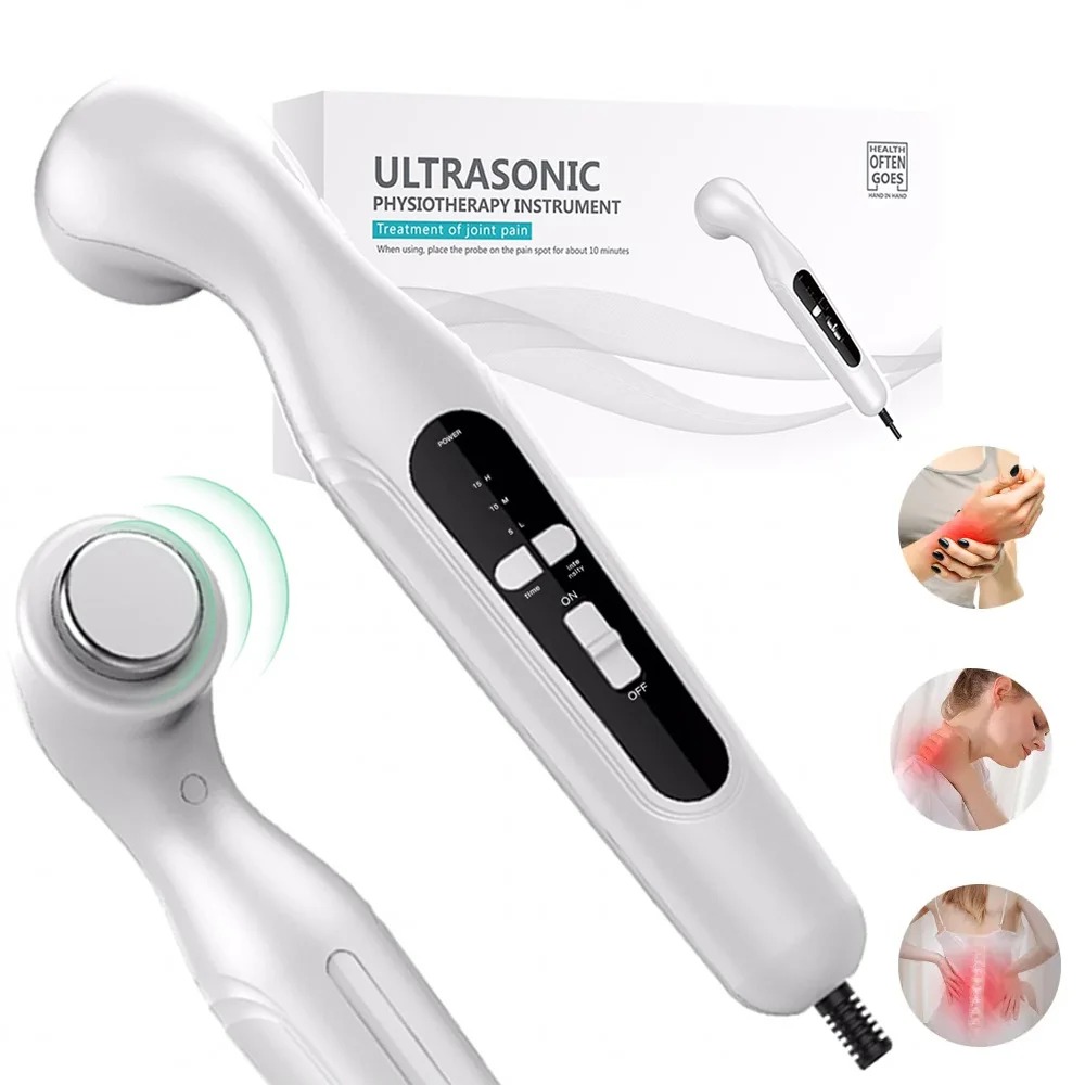 Medical Gel Ultrasound - อุปกรณ์กายภาพบำบัดด้วยอัลตราซาวนด์โรคข้ออักเสบกายภาพบำบัดเอวแขนบรรเทาอาการปวดตามร่างกายเครื่องกระตุ้นกล้ามเนื้อเครื่องนวดและเจล