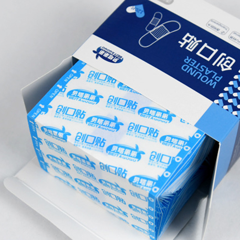 Medical Label - แถบกาวทางการแพทย์ทำจากนาฬิกาข้อมือวัดอัตราการเต้นหัวใจใส PU สำหรับอาบน้ำแผลเล่นกีฬา120ชิ้น