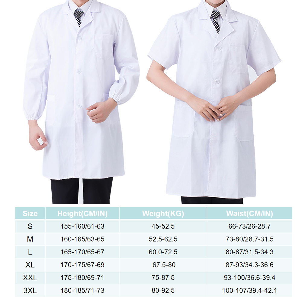 เสื้อโค้ทกระเป๋าห้องปฏิบัติการ - Medical Lab Coats บทวิจารณ์และราคา