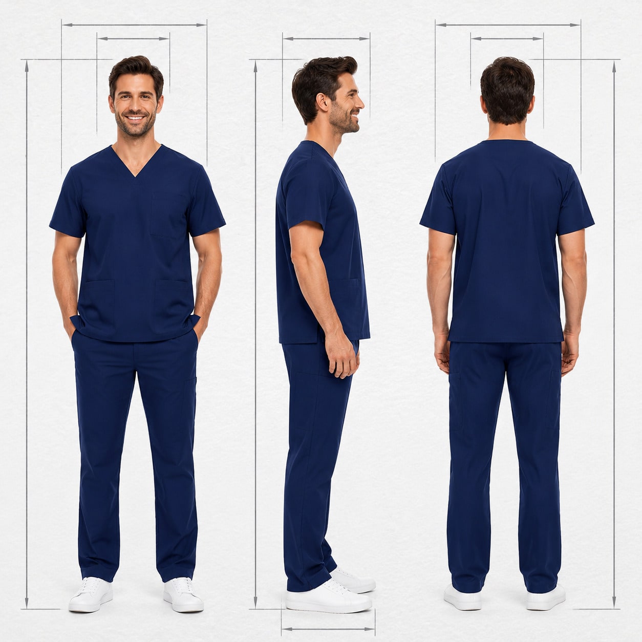 ชุดยูนิฟอร์มทางการแพทย์แบบยูนิ - Medical Lab Uniform บทวิจารณ์และราคา