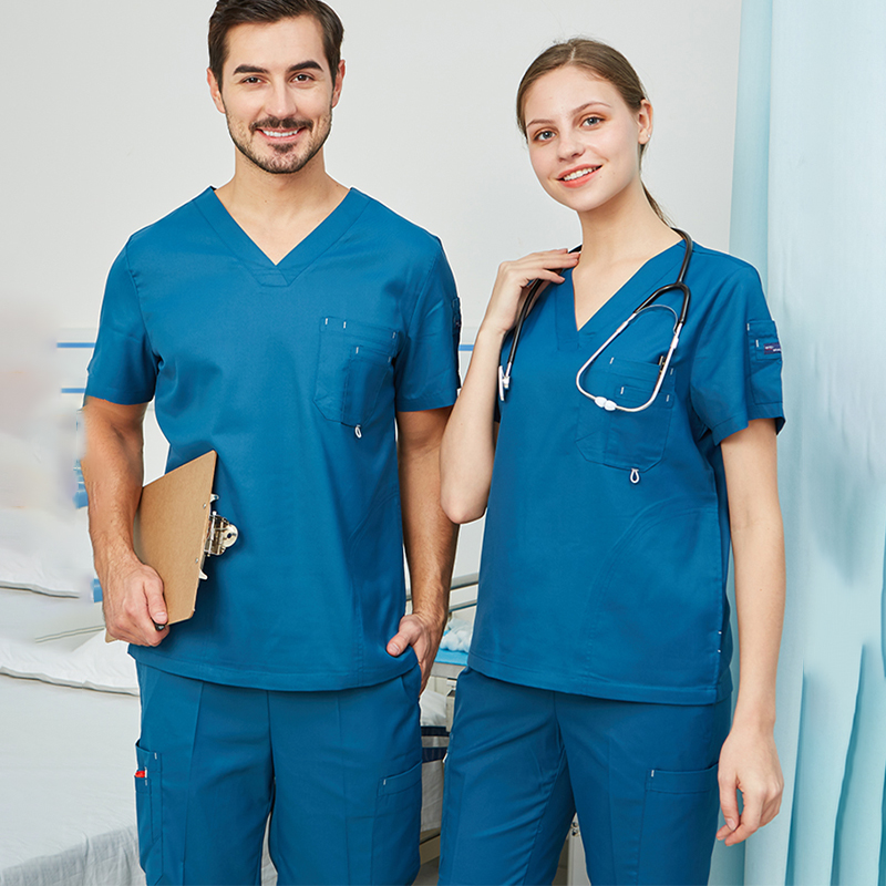 ชุดขัดชุดพยาบาล Workwear พยาบา - Medical Lab Uniform บทวิจารณ์และราคา