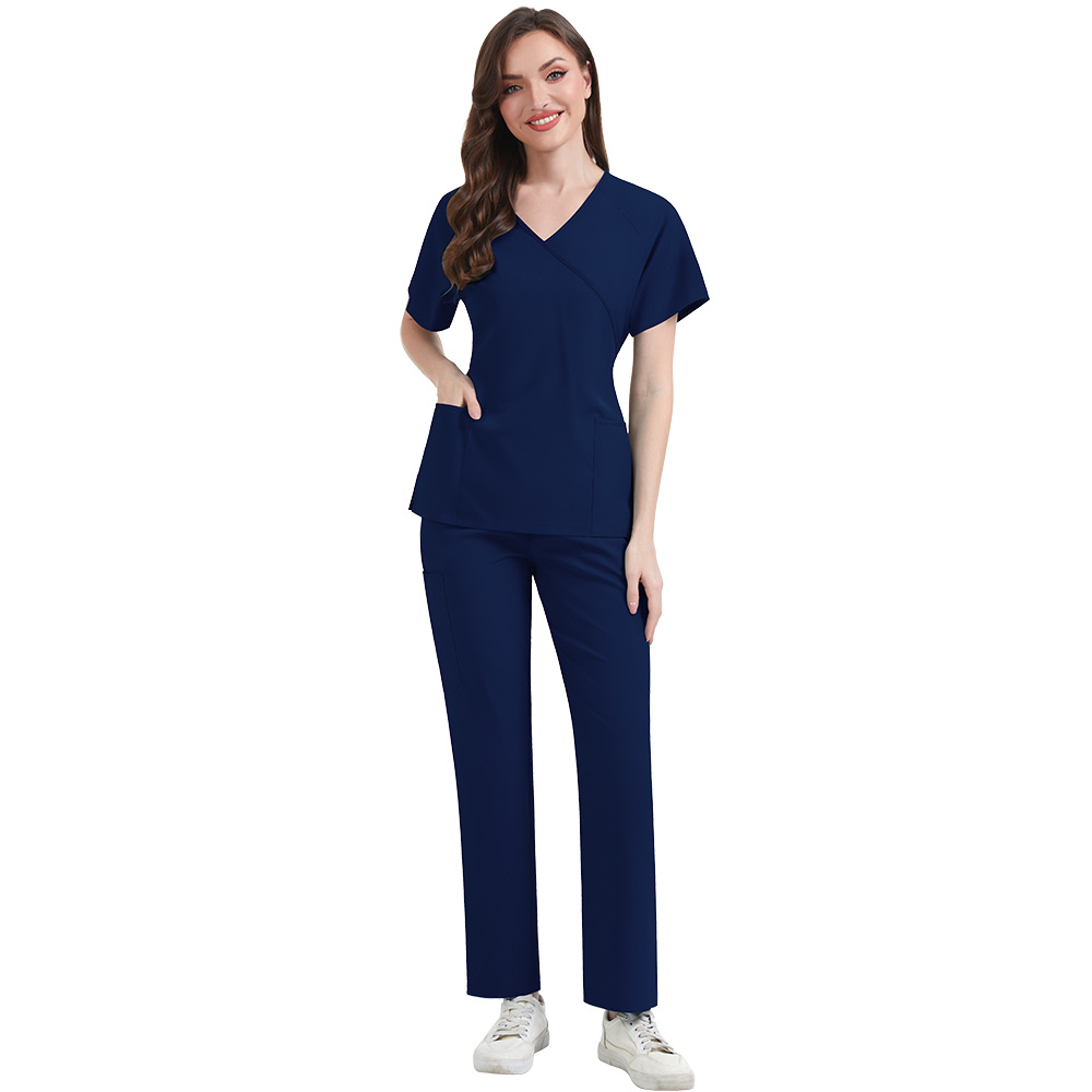 ชุดสครับผู้หญิงทรงเข้ารูป ชุดย - Medical Lab Uniform บทวิจารณ์และราคา